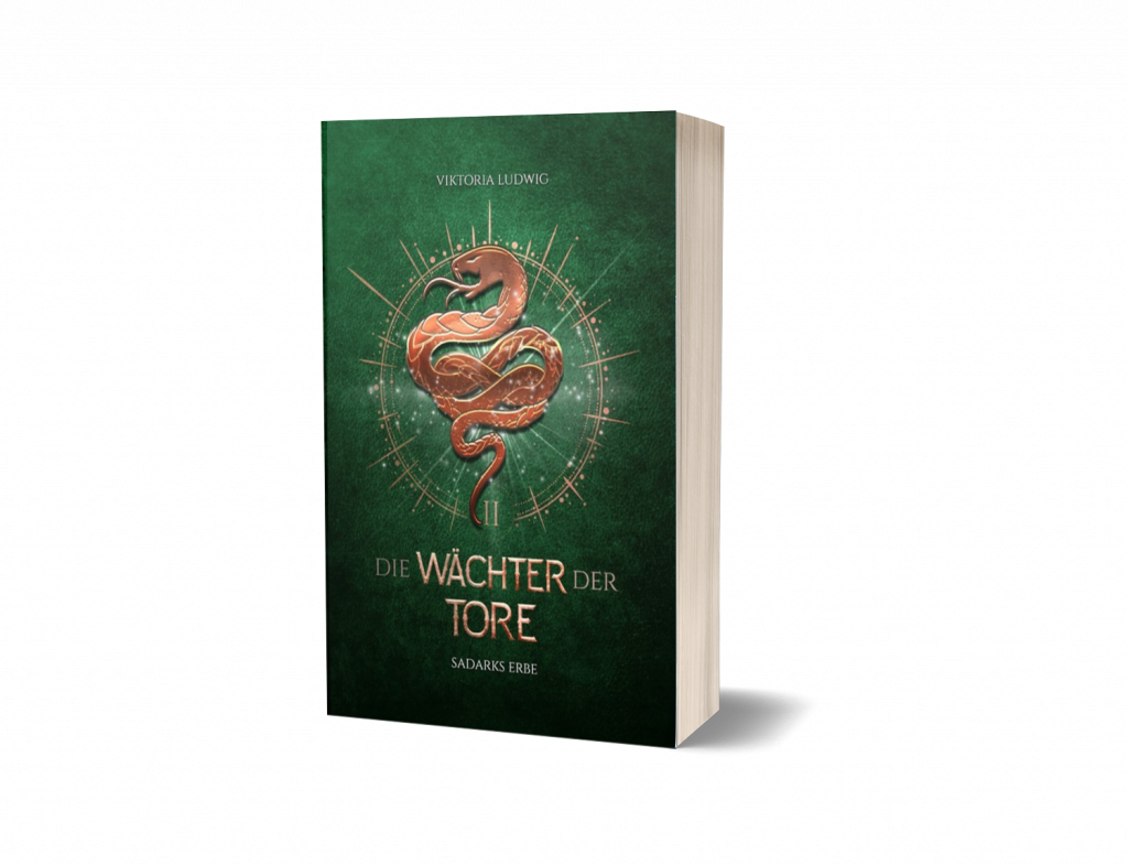 Lektorat Papiervogel, Portfolio: Lektorat - Viktoria Ludwig: Die Wächter der Tore (Band 2): Sadarks Erbe. High Fantasy, Selfpublishing