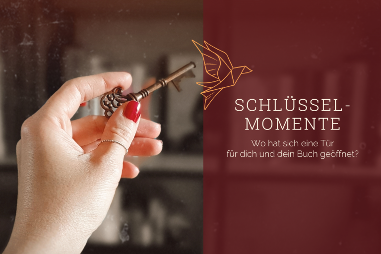 Lektorat Papiervogel: Blogparade 2026 – Schlüssel-Momente: Wo hat sich für dich und dein Buch eine Tür geöffnet? | Bücher schreiben, ein Buch veröffentlichen, Selfpublishing, auf dem Weg zur Autorin